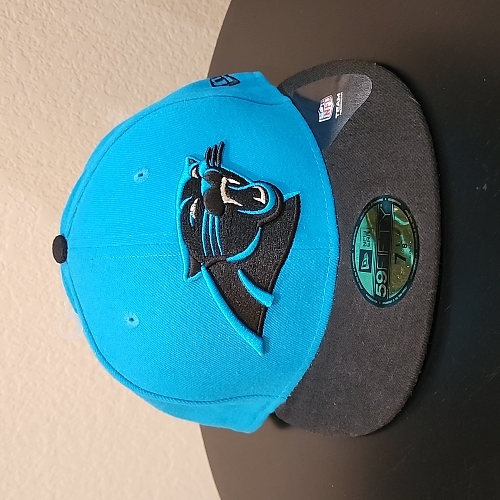 NWT New Era 59FIFTY Carolina Panthers Size 7-1/8
